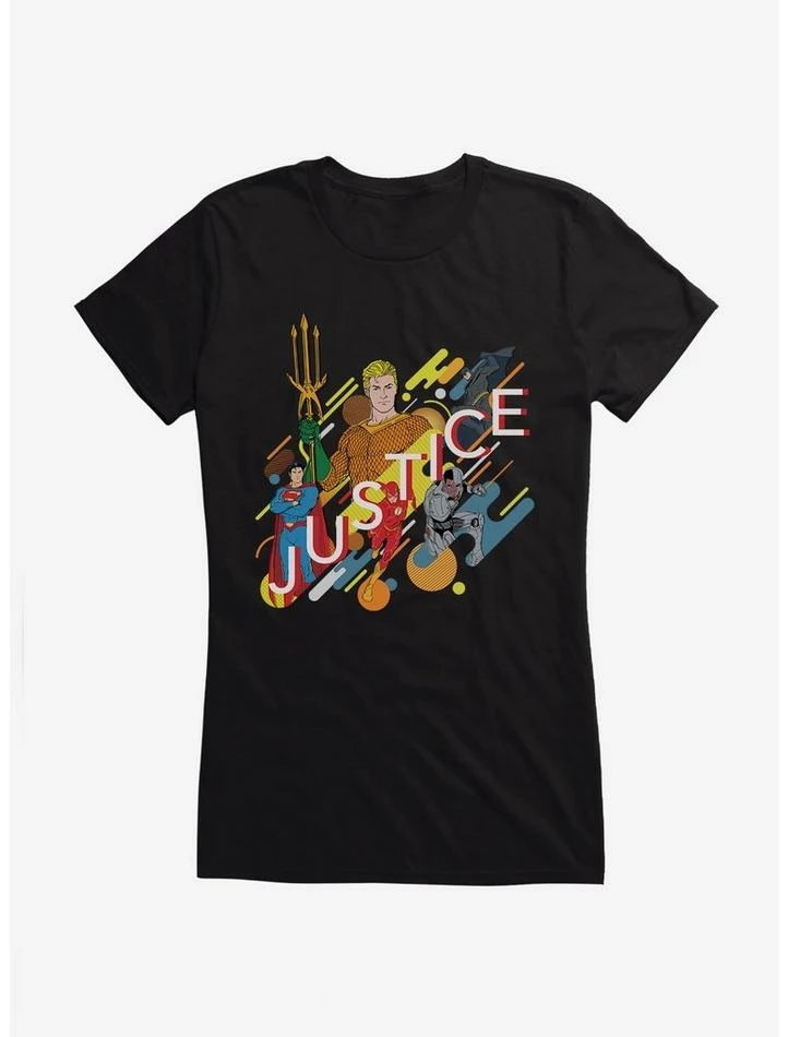 Best Pirce โ DC Comics Justice League Vintage Unite ๐ง Girls T-Shirt ๐