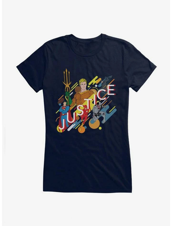 Best Pirce โ DC Comics Justice League Vintage Unite ๐ง Girls T-Shirt ๐ - Image 4