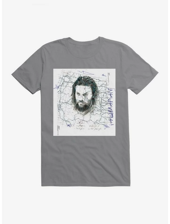 Discount ๐ฅ DC Comics Aquaman Hero Sketch T-Shirt ๐ - Image 4
