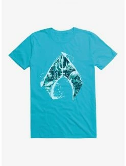 Best Pirce ❤️ DC Comics Aquaman Icon Tide T-Shirt 😍