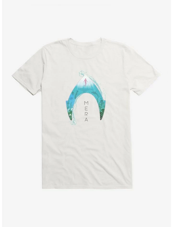 Best Sale 🎉 DC Comics Aquaman Sea Icon Mera T-Shirt ⭐ - Image 6