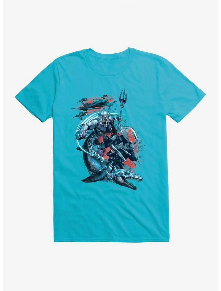 Wholesale ๐ฏ DC Comics Aquaman Ocean Master & Black Manta T-Shirt ๐งจ - Image 3