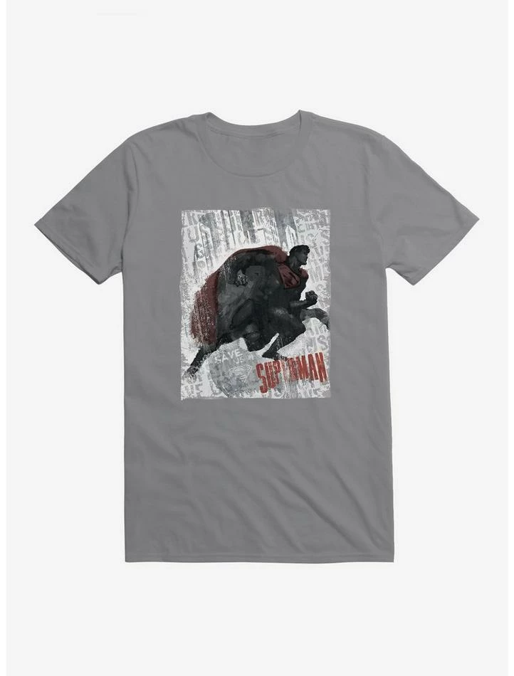 Best deal 🔔 DC Comics Superman Hero Silhouette T-Shirt ⌛ - Image 4