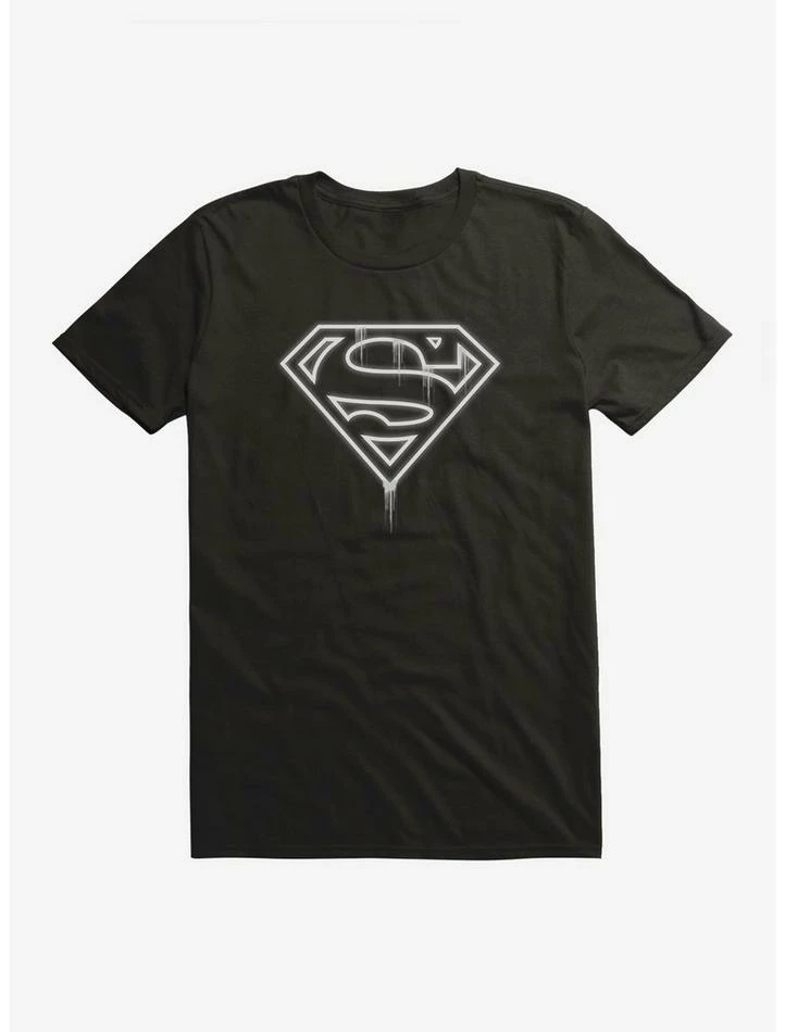Best Pirce 👏 DC Comics Superman Ink Logo T-Shirt 😀 - Image 3