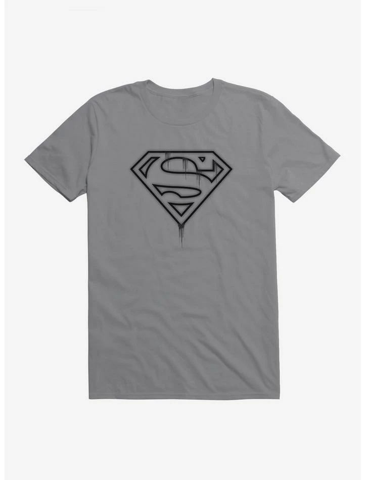 Best Pirce 👏 DC Comics Superman Ink Logo T-Shirt 😀 - Image 5