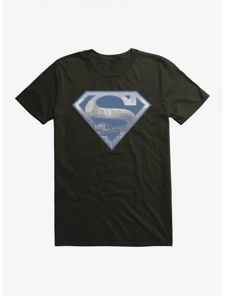 Promo ๐งจ DC Comics Superman Metropolis Logo Silhouette T-Shirt ๐ฏ - Image 3