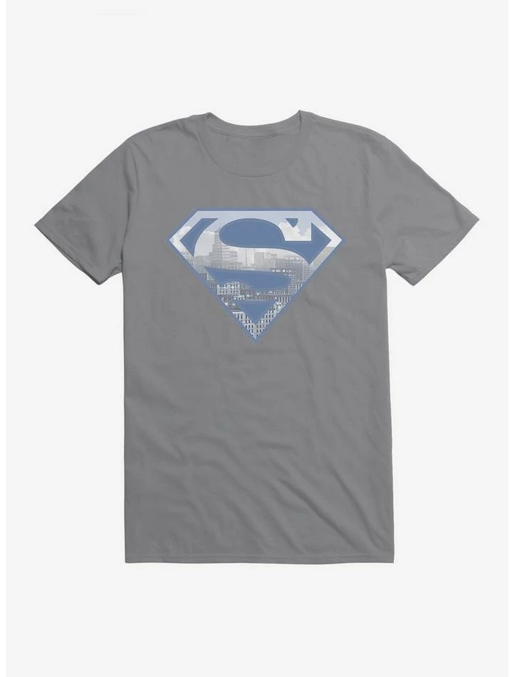 Promo ๐งจ DC Comics Superman Metropolis Logo Silhouette T-Shirt ๐ฏ