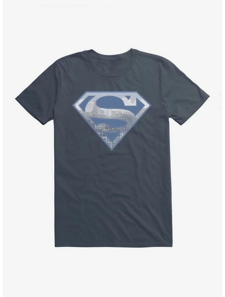 Promo ๐งจ DC Comics Superman Metropolis Logo Silhouette T-Shirt ๐ฏ - Image 5