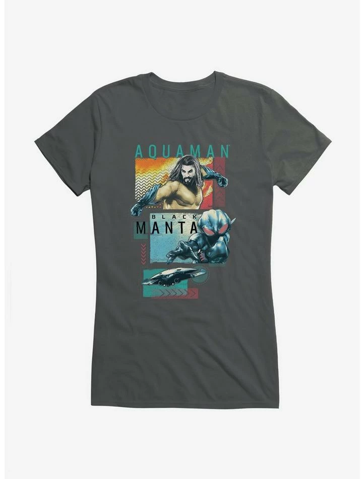 Best deal 🔥 DC Comics Aquaman Black Manta 👧 Girls T-Shirt ✨ - Image 3