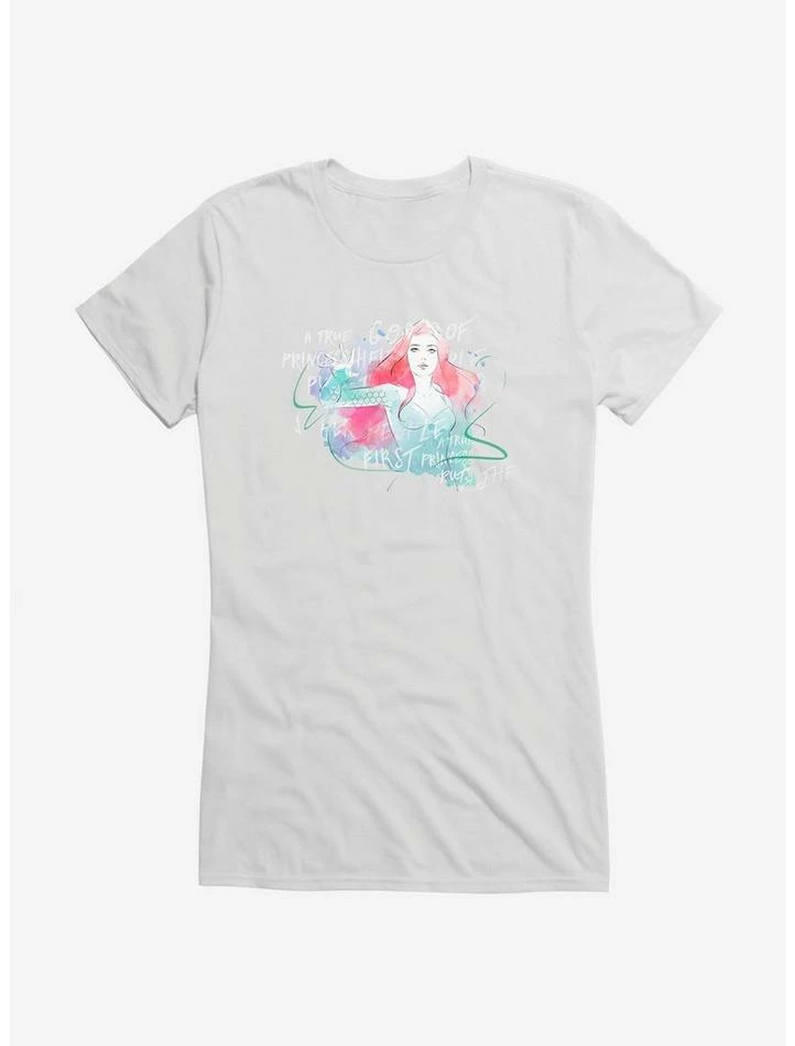 Buy ๐งจ DC Comics Aquaman Mera True Princess Watercolor ๐ง Girls T-Shirt ๐ฅฐ - Image 6