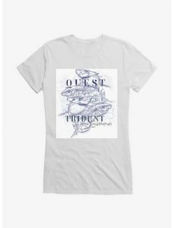 Coupon 🔥 DC Comics Aquaman Quest For The Trident 👧 Girls T-Shirt 🔔