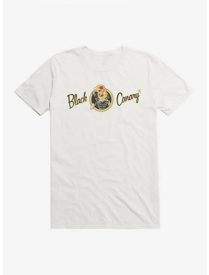Best Pirce ❤️ DC Comics Bombshells Black Canary Script T-Shirt 🎉 - Image 6