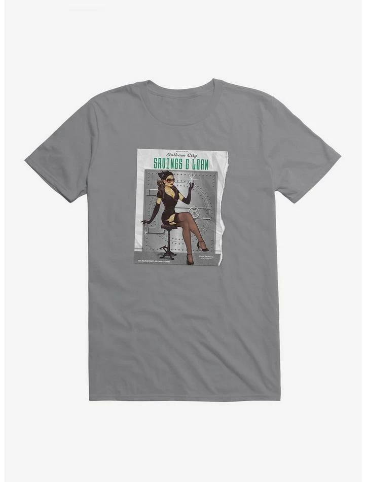 Budget ๐คฉ DC Comics Bombshells Catwoman Savings And Loans T-Shirt ๐ - Image 3