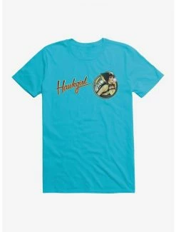 Outlet ⭐ DC Comics Bombshells Hawkgirl Script T-Shirt ❤️