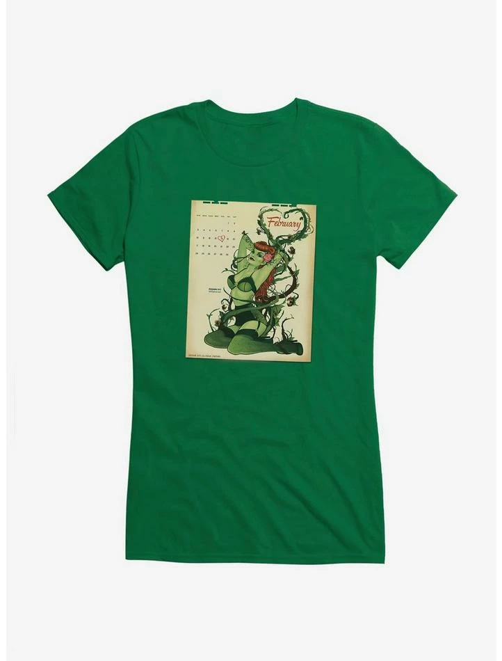 Coupon ๐ DC Comics Bombshells Poison Ivy Valentine ๐ง Girls T-Shirt ๐ - Image 4
