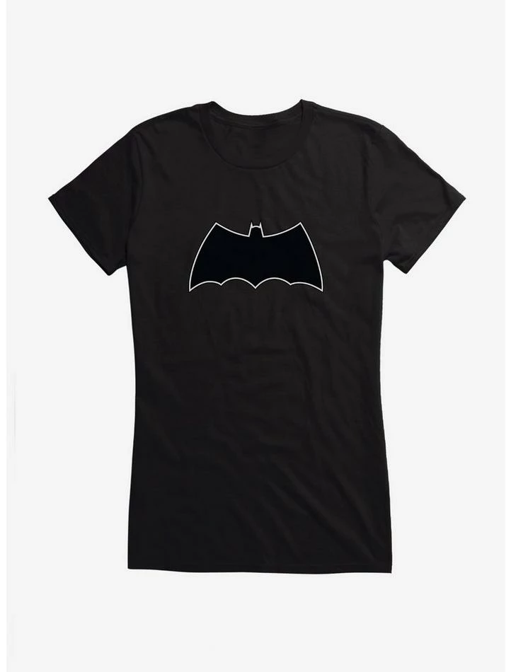 Buy ๐ DC Comics Batman Bat Logo ๐ง Girls T-Shirt โค๏ธ - Image 2