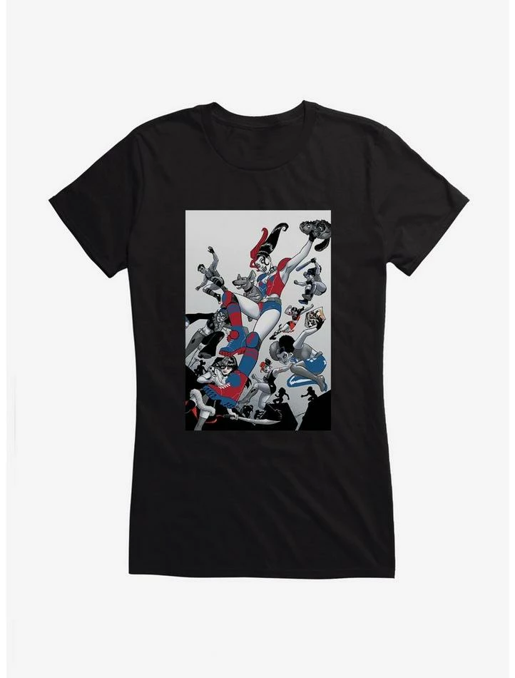Best reviews of ❤️ DC Comics Batman Harley Mid-Air 👧 Girls T-Shirt 🛒