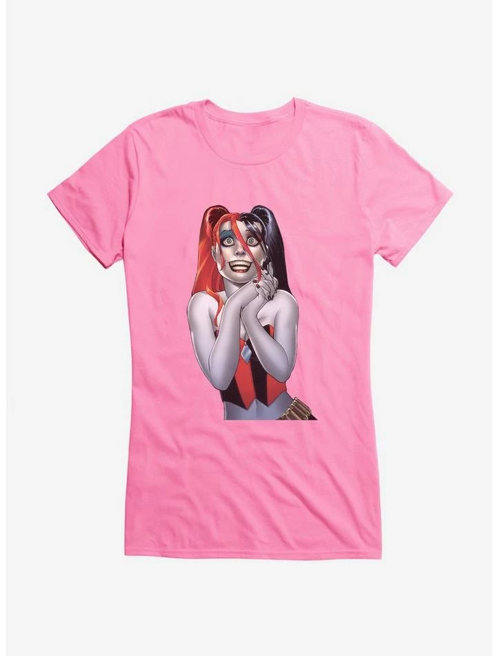 Cheapest ๐ DC Comics Batman Hopeful Harley ๐ง Girls T-Shirt ๐