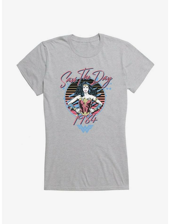 Best deal 😍 DC Comics Wonder 👩 Woman 1984 Save The Day 👧 Girls T-Shirt 😀 - Image 3