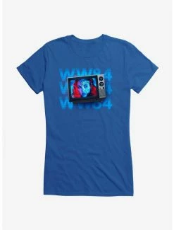Best reviews of 🥰 DC Comics Wonder 👩 Woman 1984 Diana's On The TV 👧 Girls T-Shirt 🔔