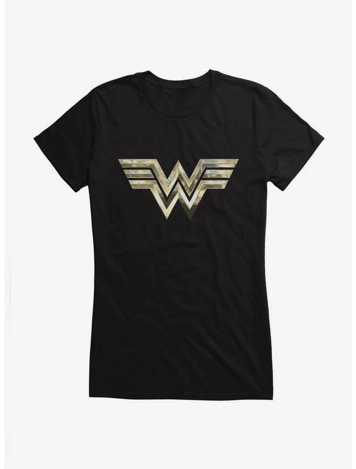 Flash Sale 🎉 DC Comics Wonder 👩 Woman 1984 Gold 👧 Girls T-Shirt 🎁