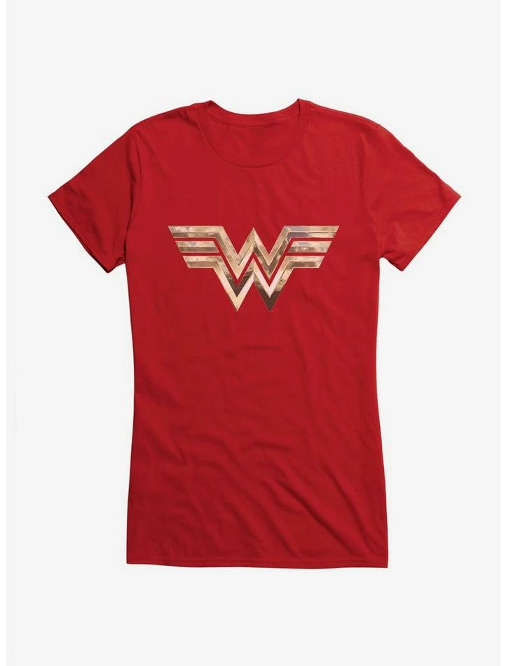 Flash Sale 🎉 DC Comics Wonder 👩 Woman 1984 Gold 👧 Girls T-Shirt 🎁 - Image 5