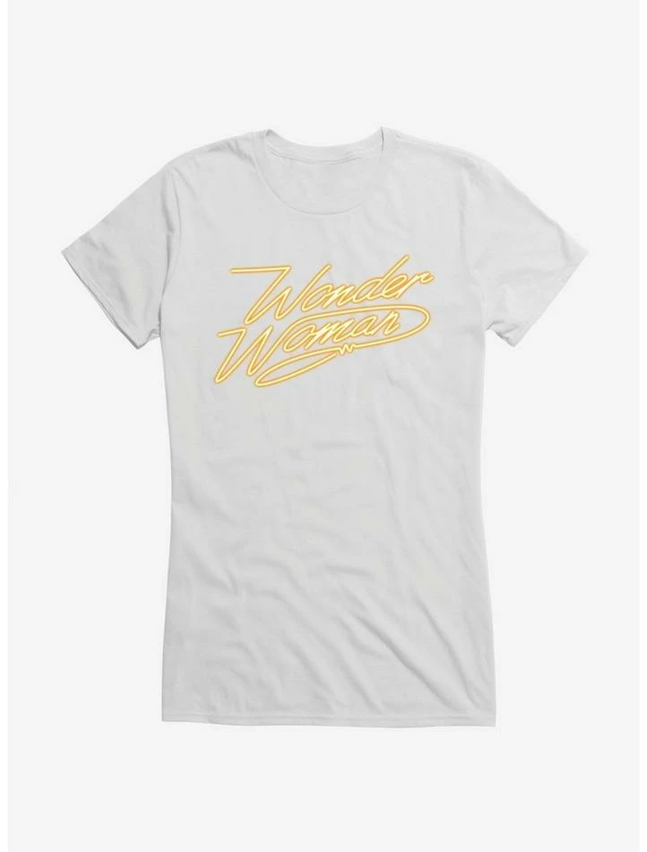Outlet ๐ฏ DC Comics Wonder ๐ฉ Woman 1984 Golden Lasso Logo ๐ง Girls T-Shirt ๐ฏ - Image 6