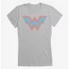 Cheap 🔥 DC Comics Wonder 👩 Woman 1984 Neon Logo 👧 Girls T-Shirt 🎉