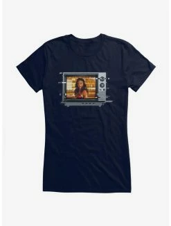 Promo ✨ DC Comics Wonder 👩 Woman 1984 Static TV 👧 Girls T-Shirt ⌛