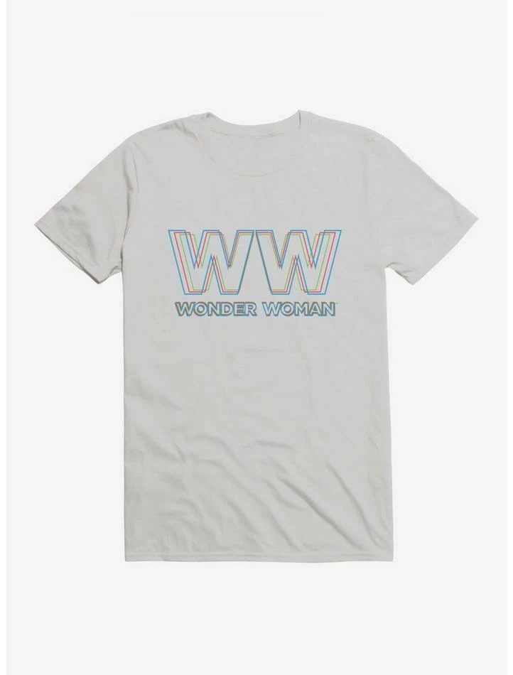 Outlet ๐ฅ DC Comics Wonder ๐ฉ Woman 1984 Double Logo T-Shirt โญ - Image 5