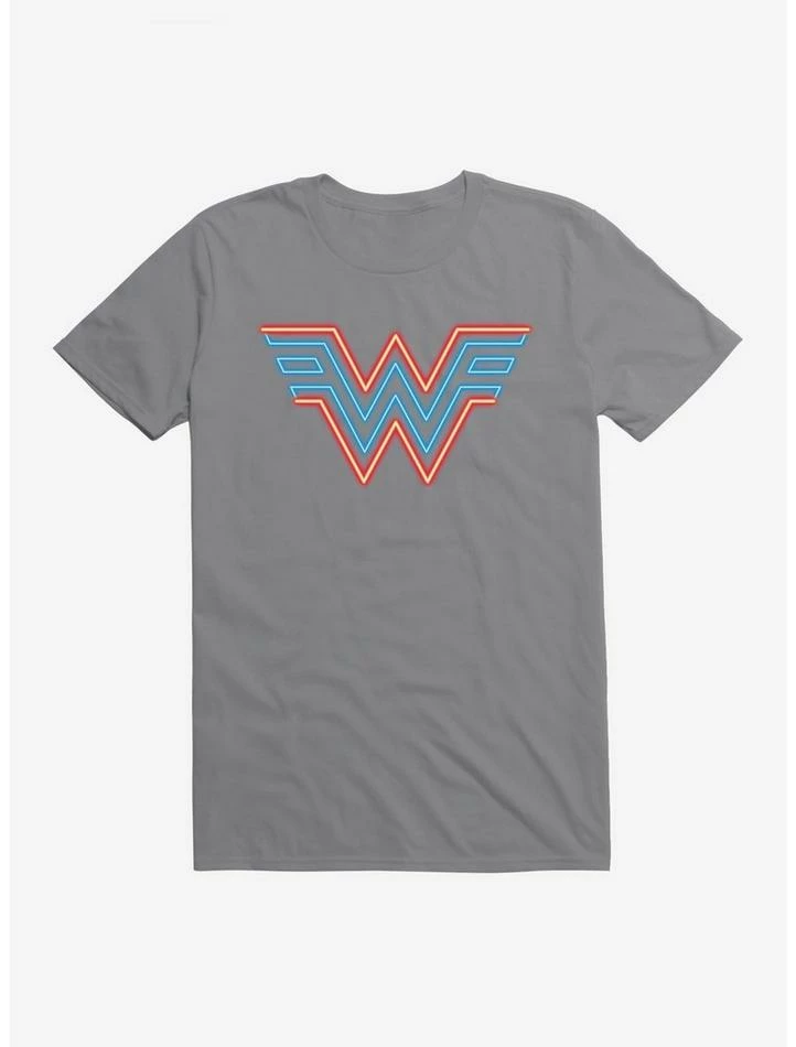 Wholesale ❤️ DC Comics Wonder 👩 Woman 1984 Neon Logo T-Shirt 🥰 - Image 5