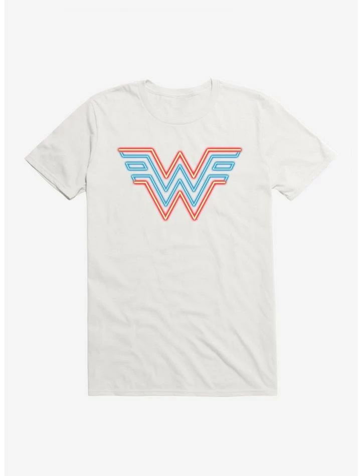Wholesale ❤️ DC Comics Wonder 👩 Woman 1984 Neon Logo T-Shirt 🥰 - Image 6