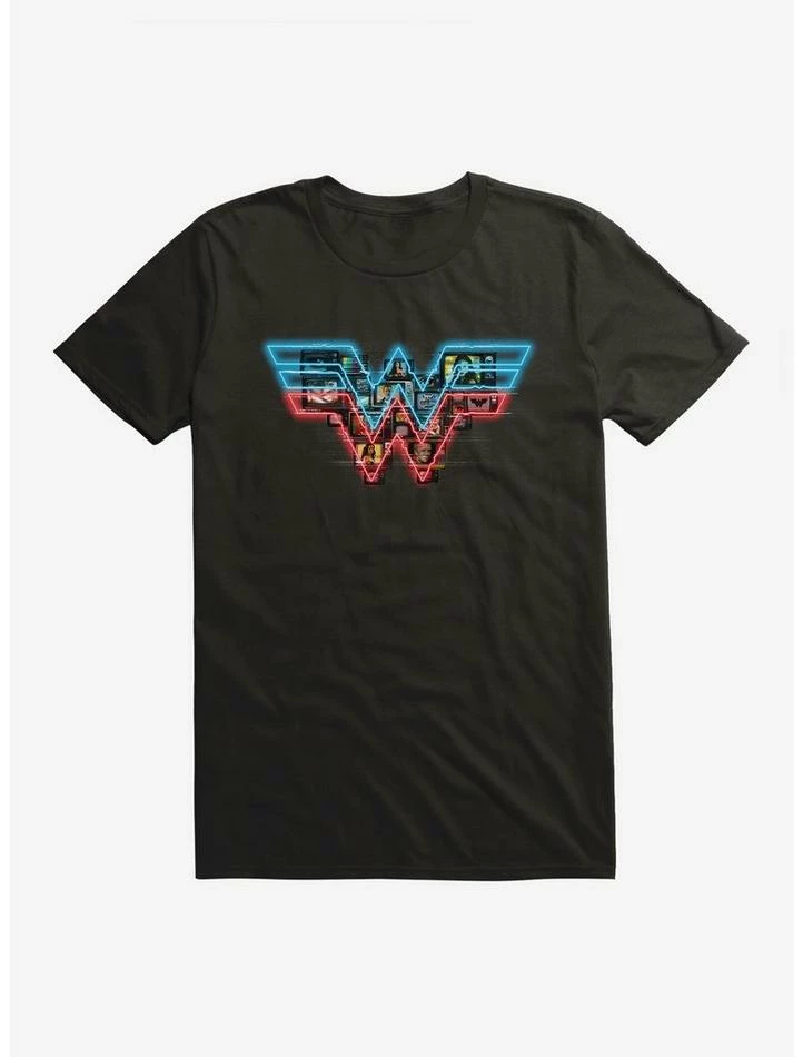 Deals ๐ DC Comics Wonder ๐ฉ Woman 1984 TV Logo T-Shirt ๐ - Image 2