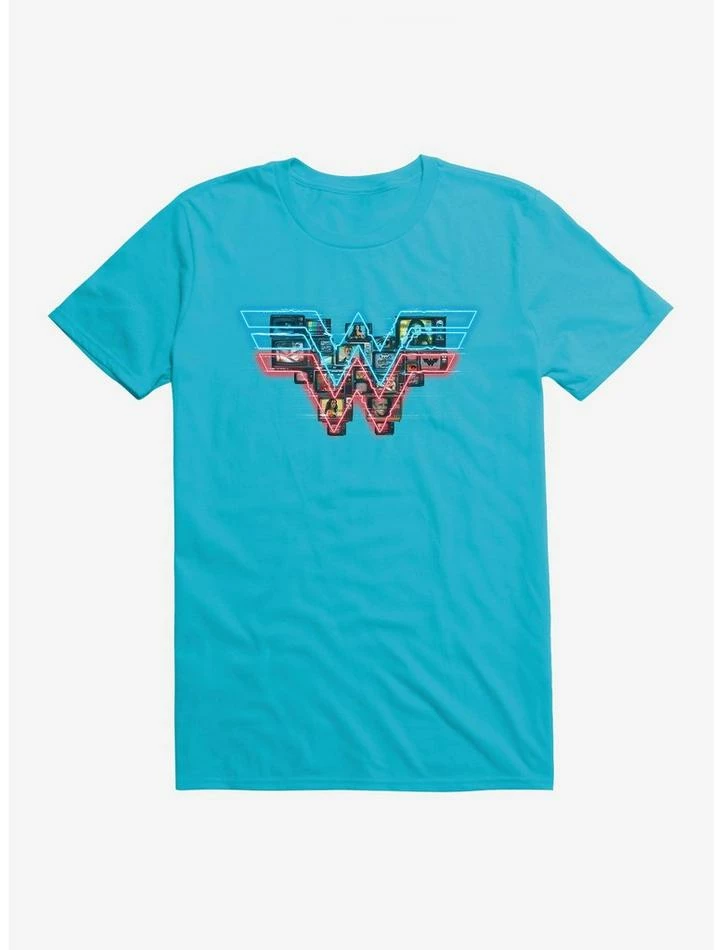 Deals ๐ DC Comics Wonder ๐ฉ Woman 1984 TV Logo T-Shirt ๐ - Image 3