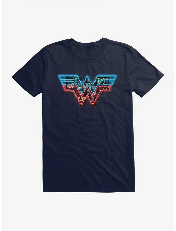 Deals ๐ DC Comics Wonder ๐ฉ Woman 1984 TV Logo T-Shirt ๐ - Image 4