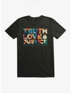Best deal 👏 DC Comics Wonder 👩 Woman 1984 Truth, Love, And Justice T-Shirt 🌟
