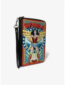 Budget ๐ DC Comics Wonder ๐ฉ Woman WW84 Pose Zip Around Wallet ๐