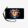 Best deal 😉 DC Comics Wonder 👩 Woman 1984 Golden Armor Pose Logo Topography Zip Clutch Canvas Wallet ✨