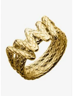 Promo 🤩 DC Comics RockLove Wonder 👩 Woman Lasso Ring Gold 👏