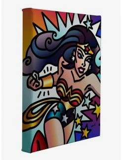 Cheap 🎉 DC Comics Wonder 👩 Woman 14" x 11" Gallery Wrapped Canvas ⌛