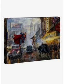 Buy 🛒 DC Comics Batman, Superman and Wonder 👩 Woman 10" x 14" Gallery Wrapped Canvas 👏