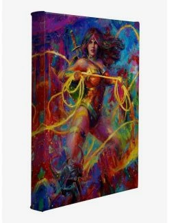 Best Sale ⭐ DC Comics Wonder 👩 Woman Themyscira's Champion 14" x 11" Gallery Wrapped Canvas 🥰