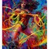 Flash Sale 🔔 DC Comics Wonder 👩 Woman Champion of Themyscira 14" x 11" Art Print 👏