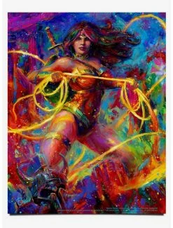 Flash Sale 🔔 DC Comics Wonder 👩 Woman Champion of Themyscira 14" x 11" Art Print 👏