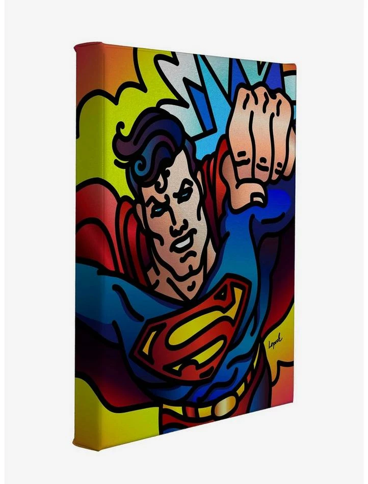 Hot Sale ๐ฅฐ DC Comics Superman 11" x 14" Gallery Wrapped Canvas ๐