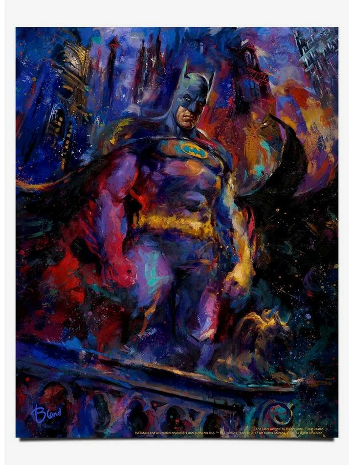 Brand new โ DC Comics The Dark Knight 11" x 14" Art Print โค๏ธ