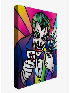 Best Sale ✔️ DC Comics The Joker by Lisa Lopuck 11" x 14" Gallery Wrapped Canvas 💯