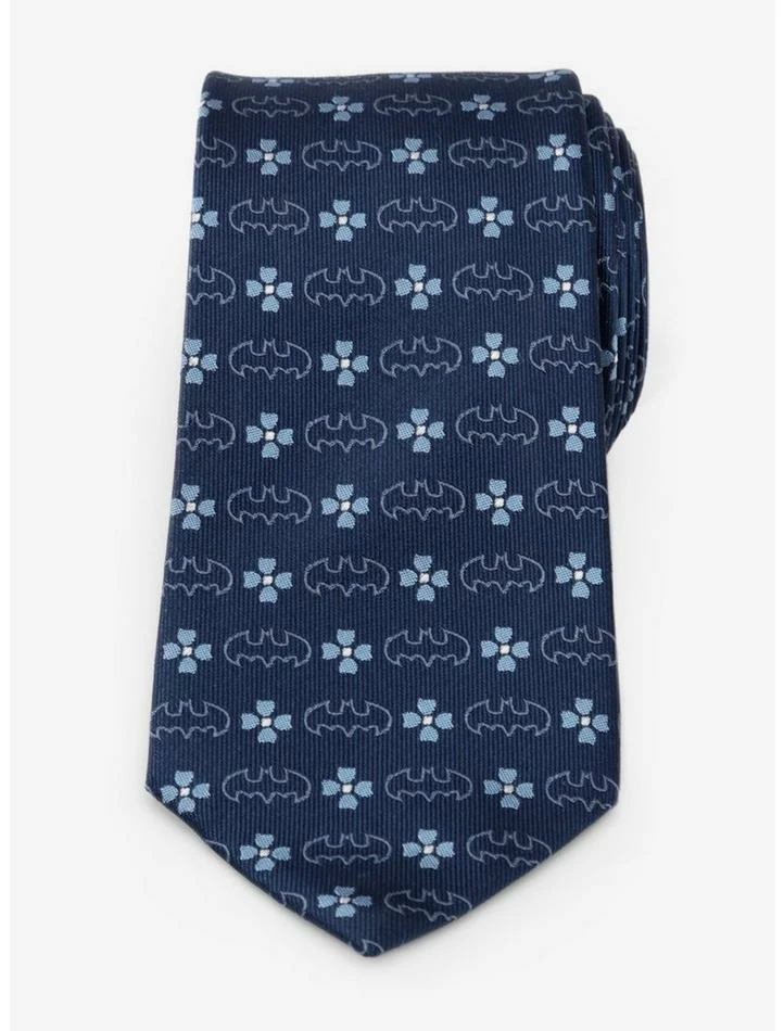 Flash Sale ✔️ DC Comics Batman Floral Navy Tie 👍