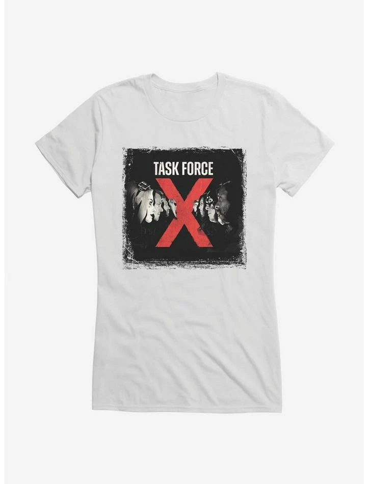 New ๐ฅฐ DC Comics The Suicide Squad Facing Red Task Force ๐ง Girls T-Shirt ๐ - Image 6