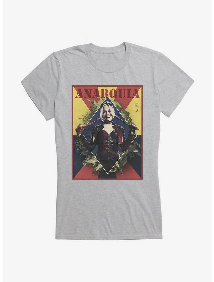 Top 10 ๐ DC The Suicide Squad Harley Quinn Anarquia ๐ง Girls T-Shirt ๐ - Image 4